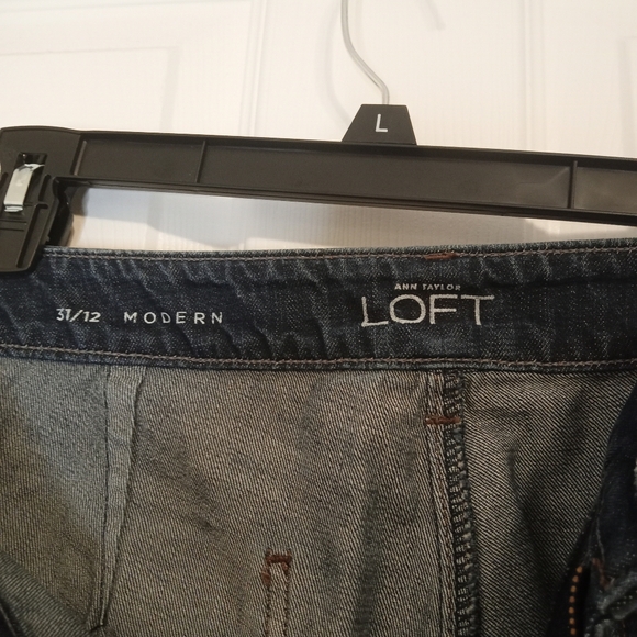 Y2K LOFT Jeans Boot Cut Sz 12 - Picture 4 of 7